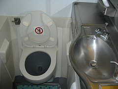 aircraft toilet